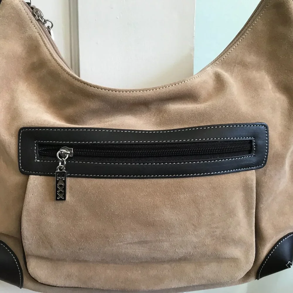 Maxx NY | Tan Suede Purse
